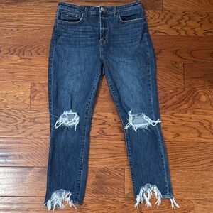Lagence distressed blue jeans size 31